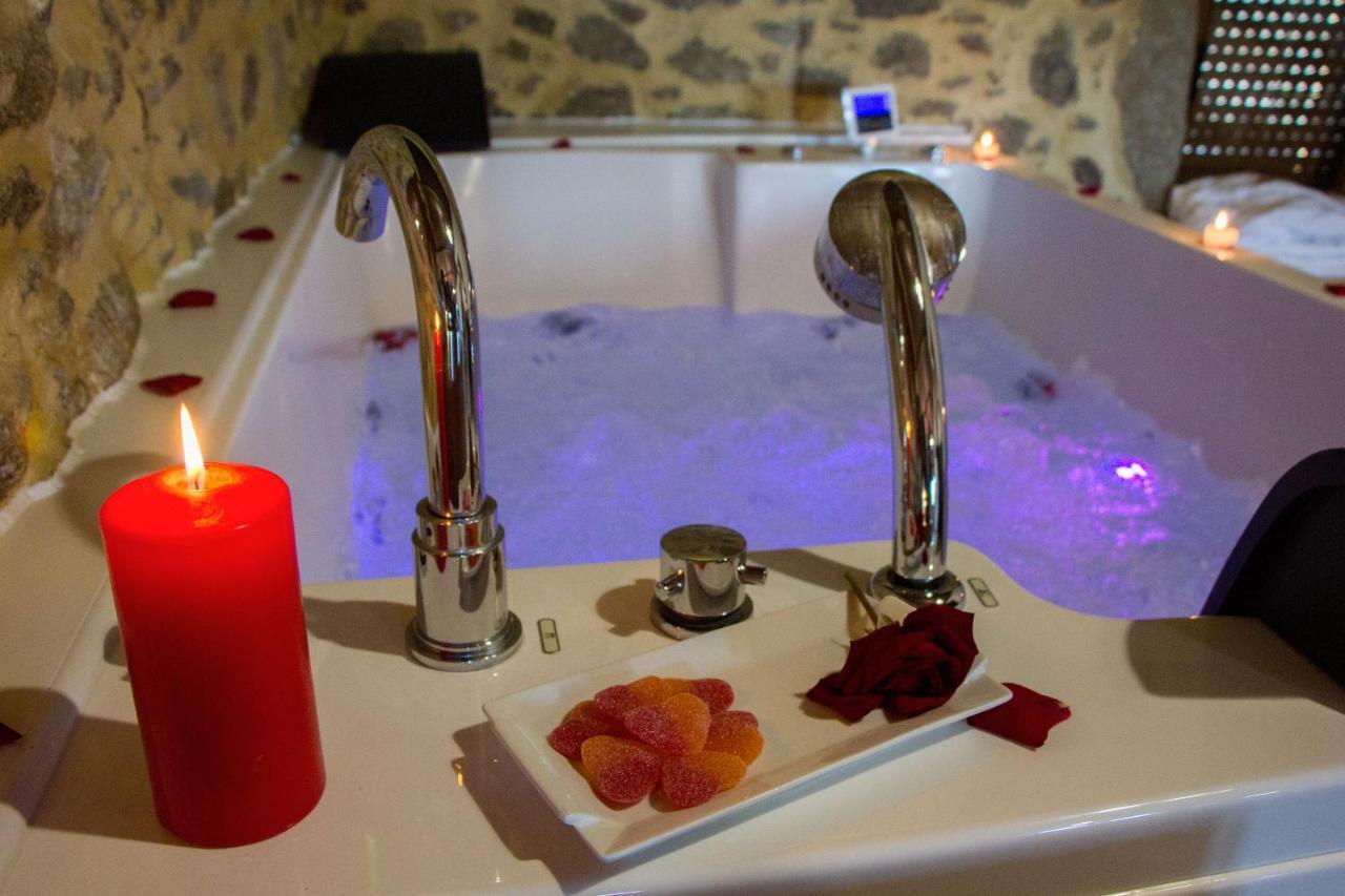 Casa Das Fiadeiras De Nemina Con Jacuzzi Exteriör bild